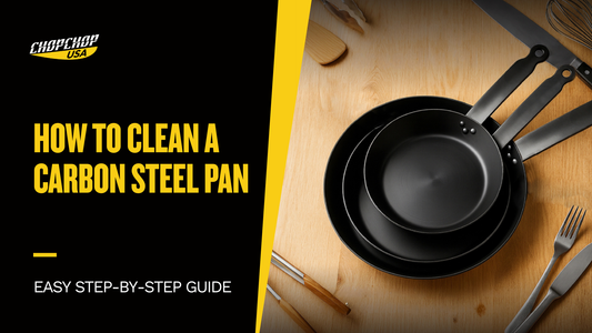 How to Clean a Carbon Steel Pan (Easy Step-by-Step Guide)