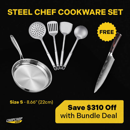 ChopChop USA Steel Chef Cookware Set