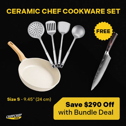 ChopChop USA Ceramic Chef Cookware Set