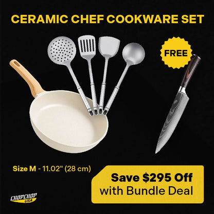 ChopChop USA Ceramic Chef Cookware Set