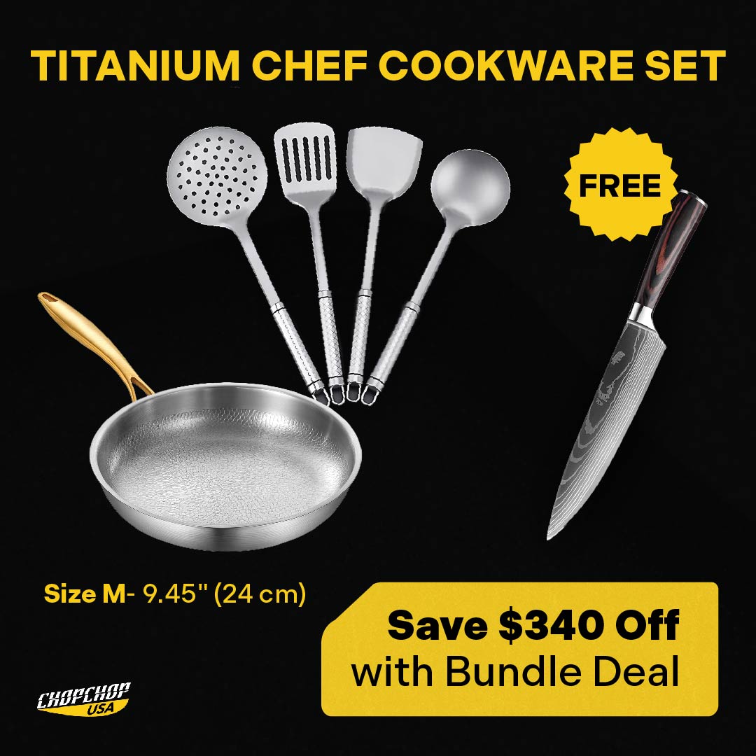 ChopChop USA Titanium Chef Cookware Set