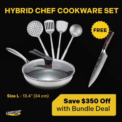 ChopChop USA Hybrid Chef Cookware Set