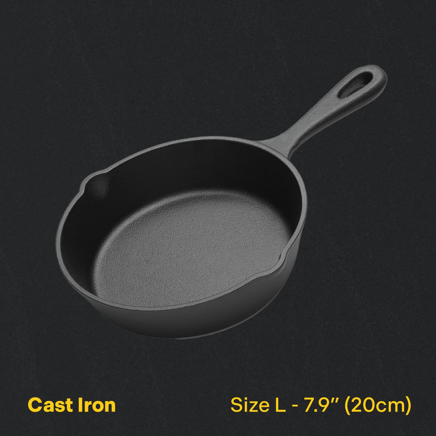 ChopChop USA Cast Iron Skillet