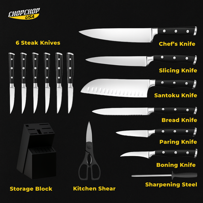 ChopChop USA Jumbo One-Sided Titanium Set