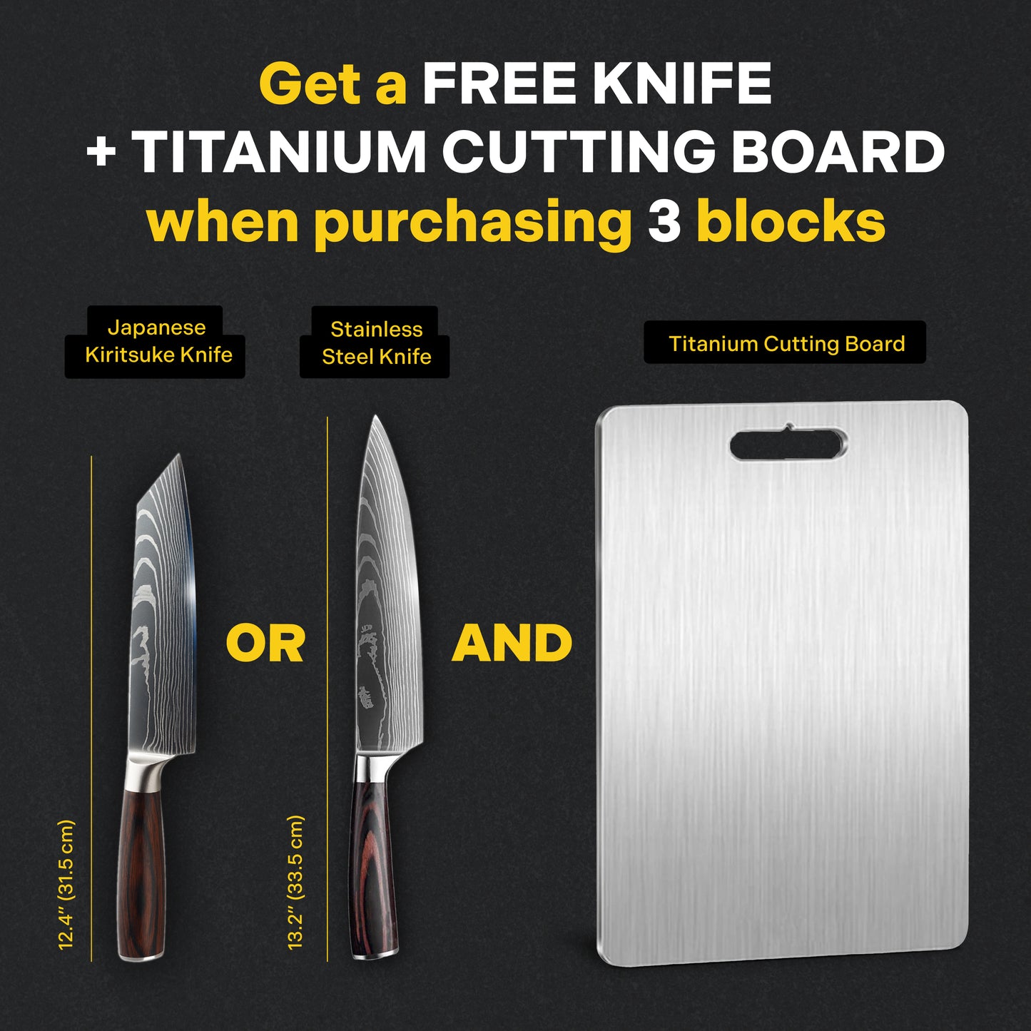 ChopChop USA Magnetic Knife Block
