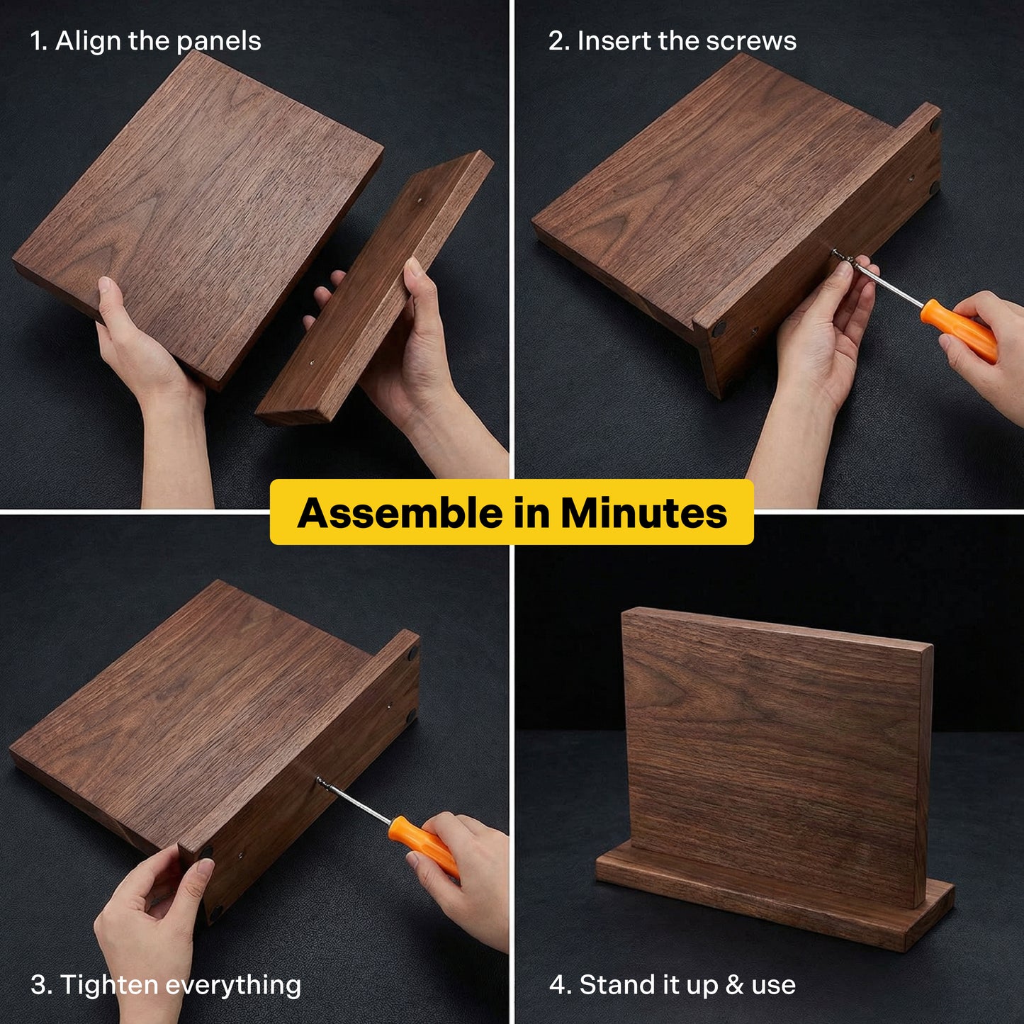 ChopChop USA Magnetic Knife Block
