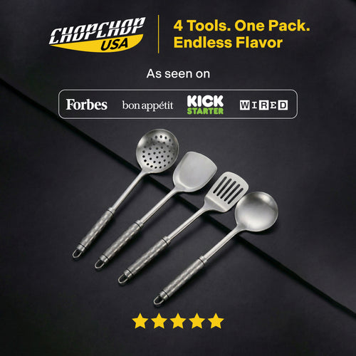 ChopChop USA 100% Pure Titanium Utensils