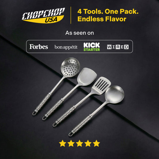 ChopChop USA 100% Pure Titanium Utensils