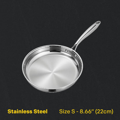 ChopChop USA Premium Stainless Steel Frying Pan