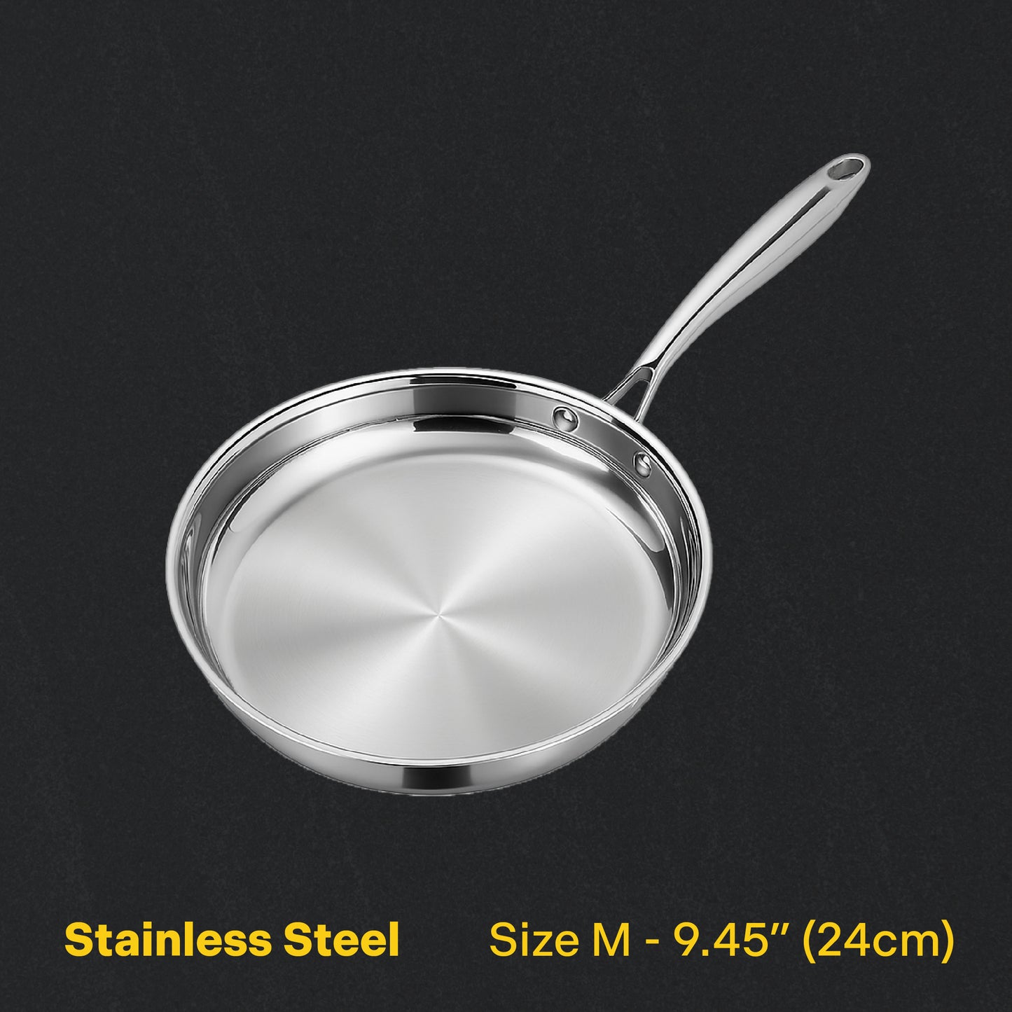 ChopChop USA Premium Stainless Steel Frying Pan