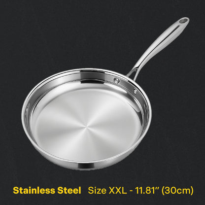 ChopChop USA Premium Stainless Steel Frying Pan