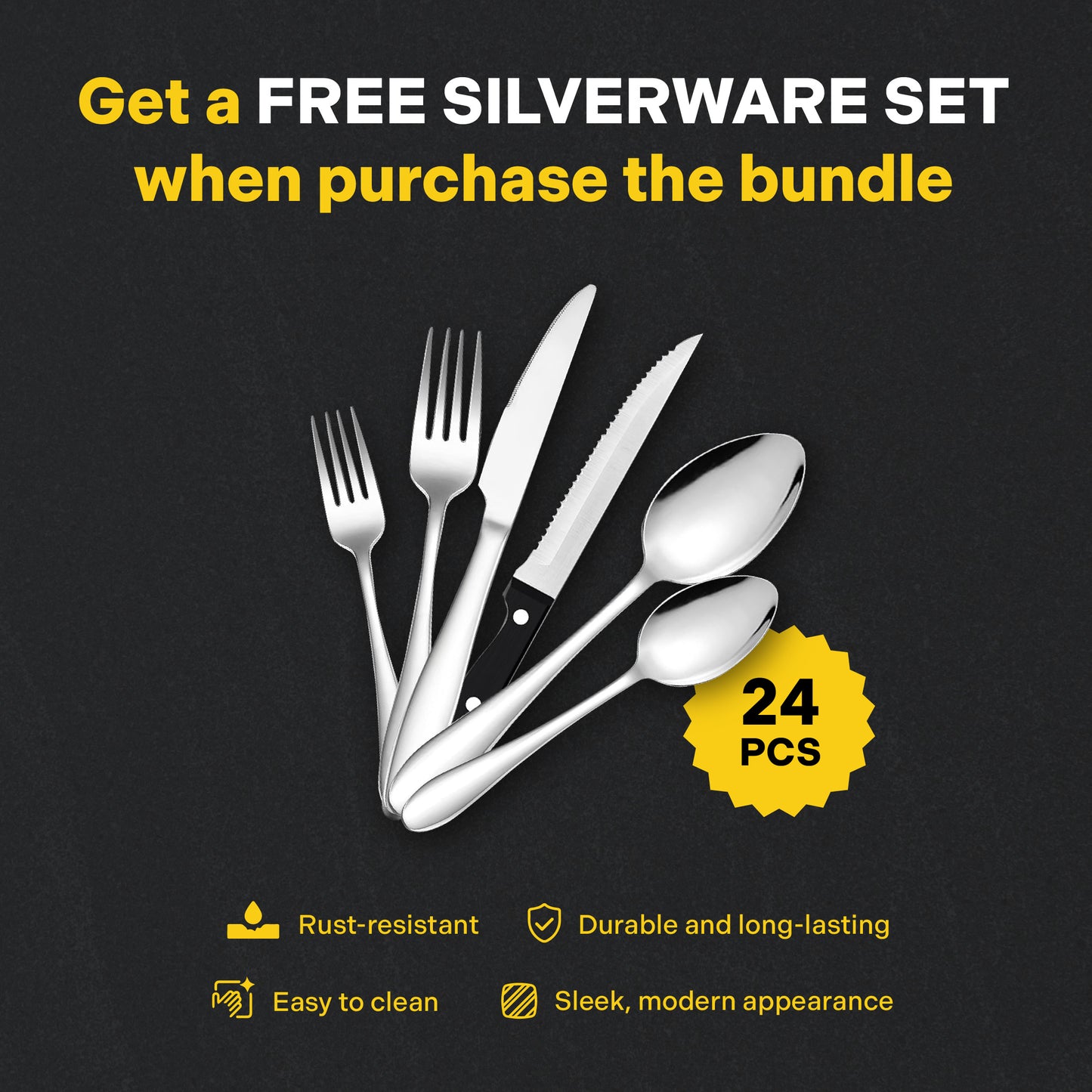 ChopChop USA Jumbo Two-Sided Titanium Set