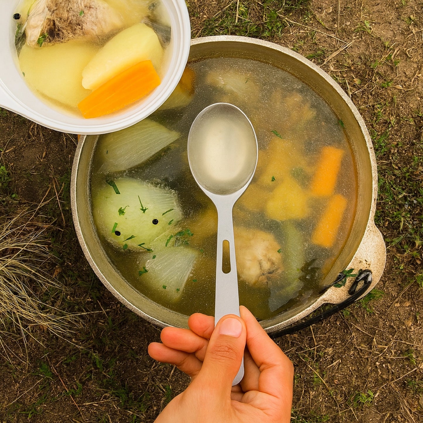 Titanium Cutlery Set