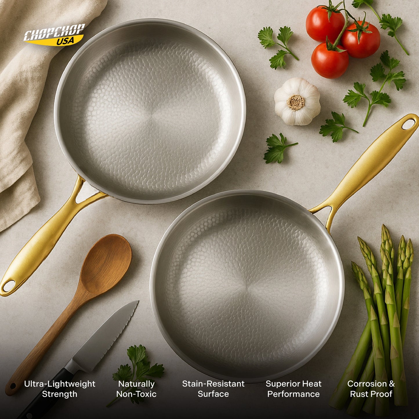 ChopChop USA Titanium Pan Pro