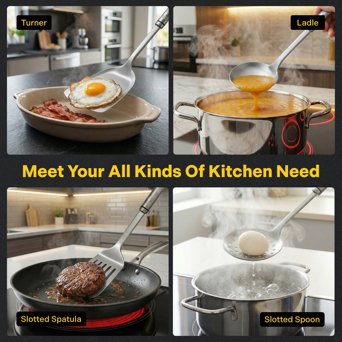 ChopChop USA 100% Pure Titanium Utensils
